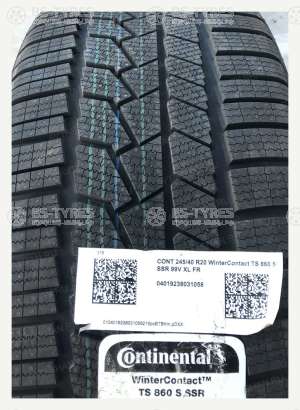 Continental ContiWinterContact TS860S SSR RunFlat 275/35 R20 102V